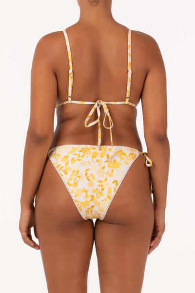 Peony - Daffodil triangle bikini