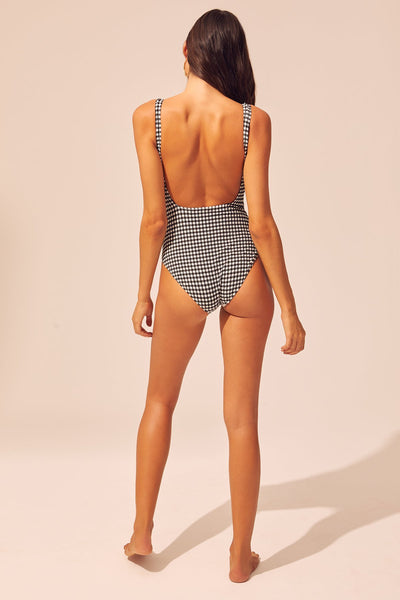 Solid & Striped - Ellery One Piece - Black Gingham