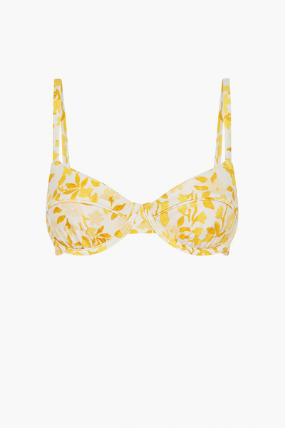 Peony - Daffodil balconette bikini