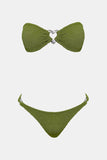 Hunza G - Leya Bikini - Metalic Moss