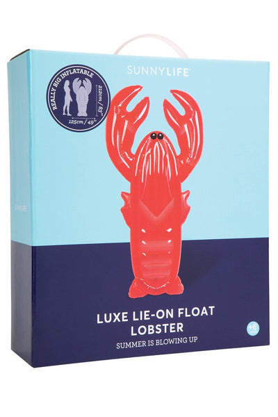 Sunny Life - Luxe Lie-On Lobster Float
