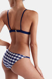 Solid & Striped - The Morgan Set - Navy Gingham